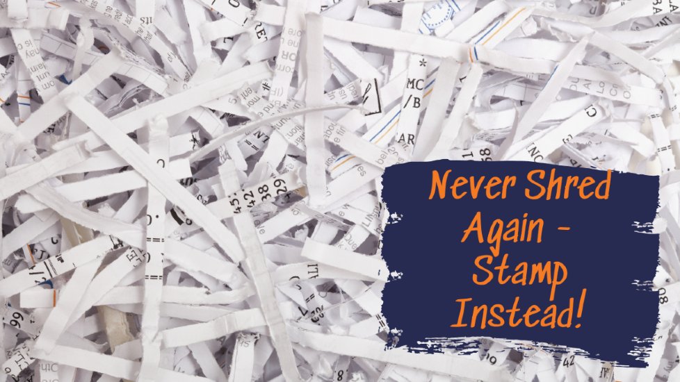 SoftwareTrainer's tweet image. Still shredding everything?
Use a privacy stamp instead. Quick, clean &amp;amp; affordable.

🎥 rfr.bz/tc56086

#PrivacyTip #LifeHack #DeclutterSmart