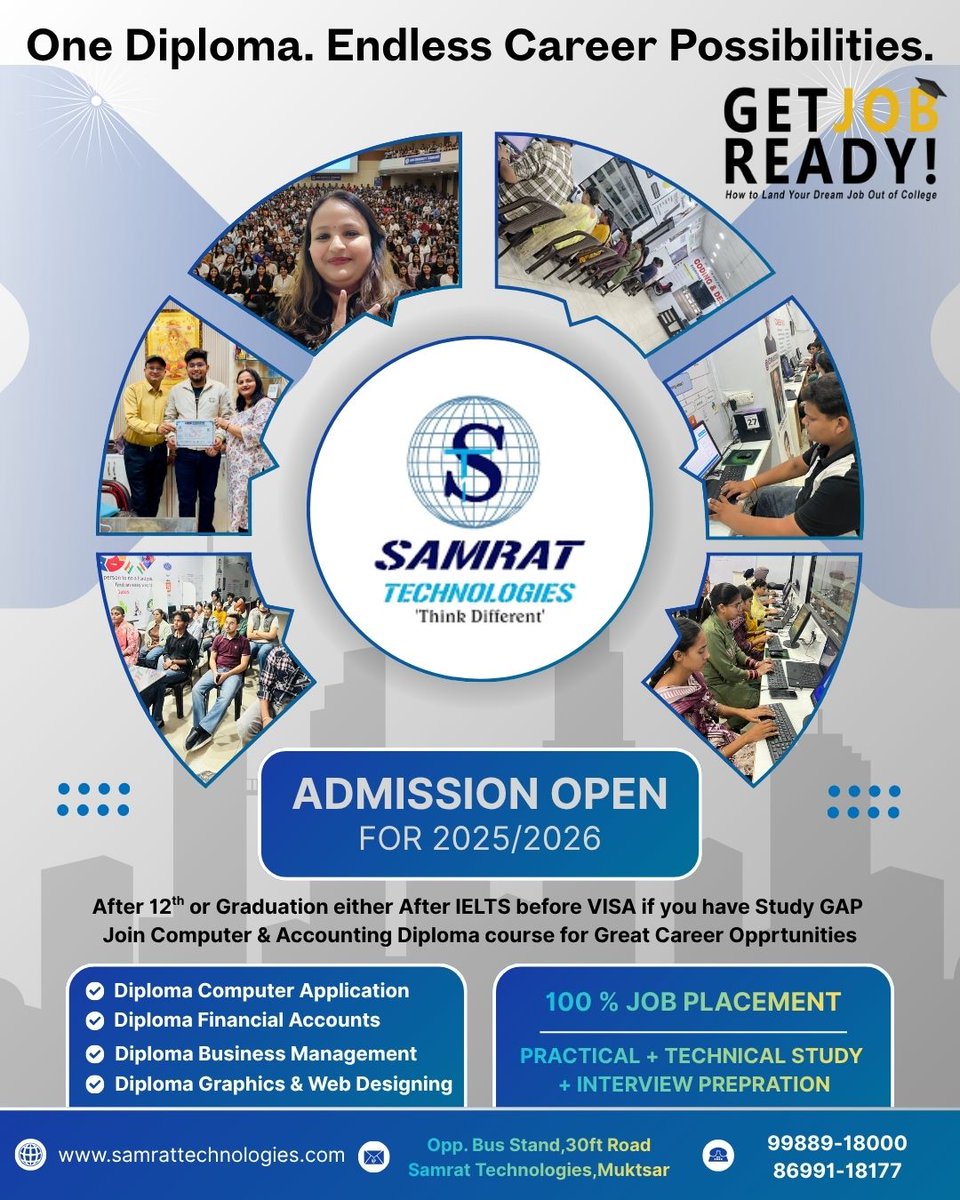 Samrat Technologies(Computer Training Muktsar) tweet media