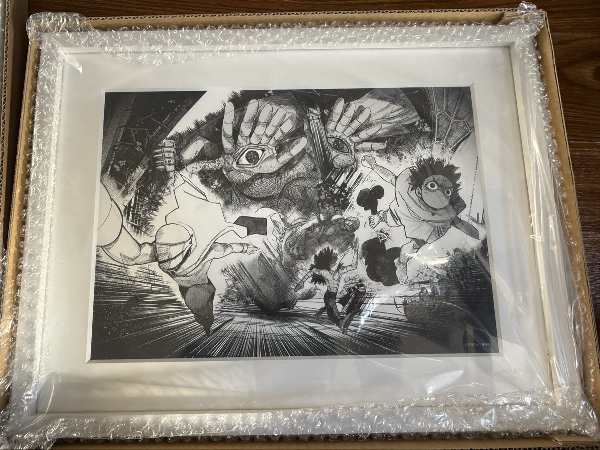 超人Xの複製原画届いた！！ 印刷が綺麗すぎて買ってよかった