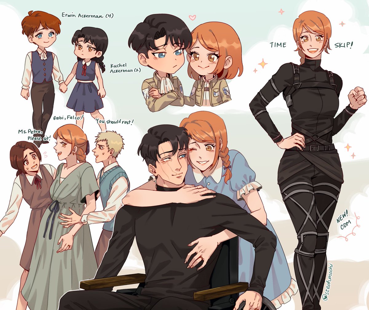 happy ending rivetra is real to me 🥹 

#rivetra #リヴァペト