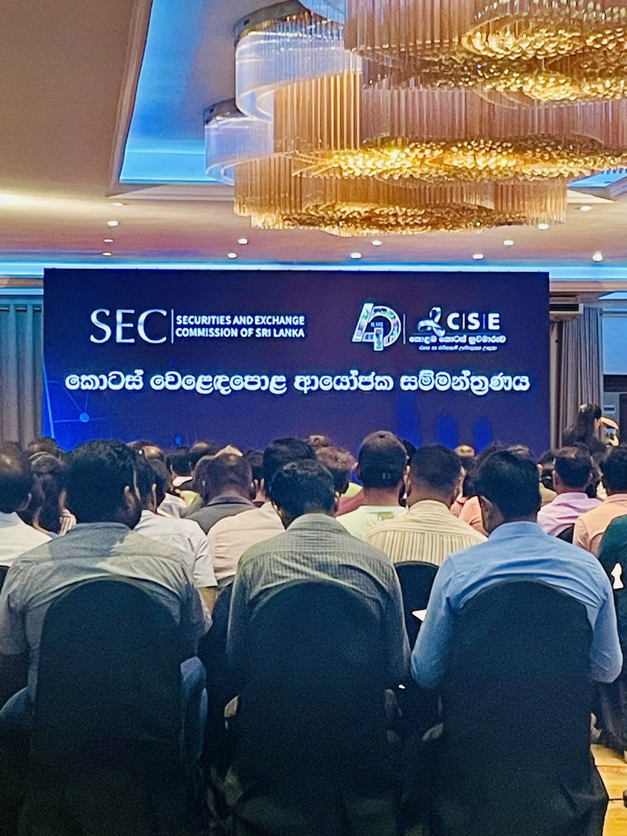 EquitywithDilu's tweet image. Taking part at the CSE Investor Forum and Recruitment Drive in Gampaha. 
Every citizen in the country deserves the awareness about share market and wealth creation opportunities. Wonderful to see a full house. @CSE_Media #ambeon 
#CSE #investment #wealthcreation #sharemarket…