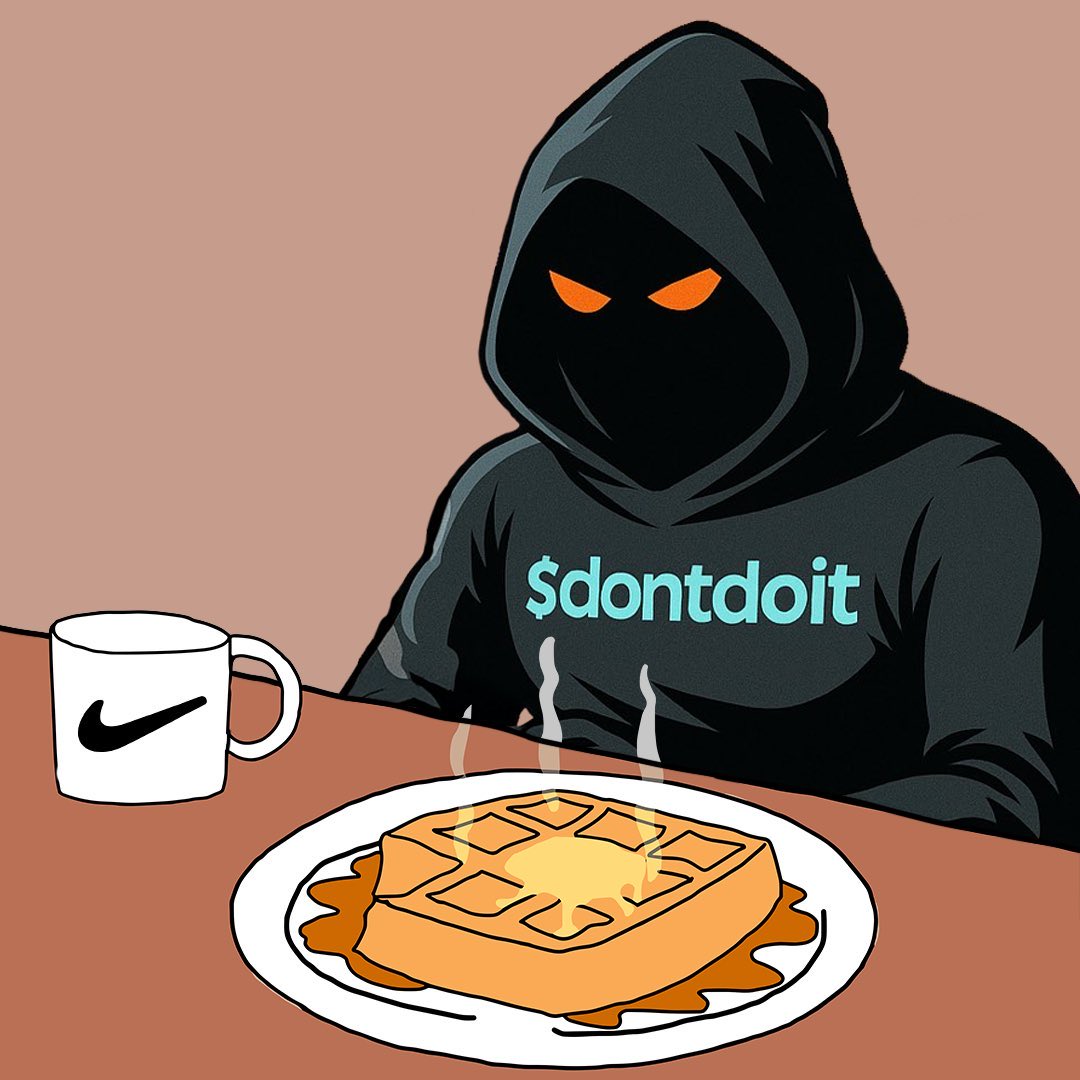 olaweb07's tweet image. GM ☕🔥
Everybody’s chasing the next hype coin… but the real ones know the mission:

They said  buy $DONTDOIT.
They said  hold.
They said believe.

But we didn’t listen then…
We’re not listening now. 🚫

Still here. Still early. Still building.
$DONTDOIT the meme that moves…