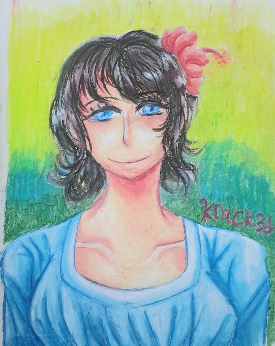 KevlarCrack3d's tweet image. If I remember, this is how I used to draw her 🤔

#OC #ocartist  #artwork #ArtistOnTwitter #artmoots #drawing #drawingart #artistsontwitter #arttwt #pastel #oilpastel #traditionalart #traditional #sketchbook #drawing  #drawingart #sketch #pastelart #doodleart #rkgk #rkggk