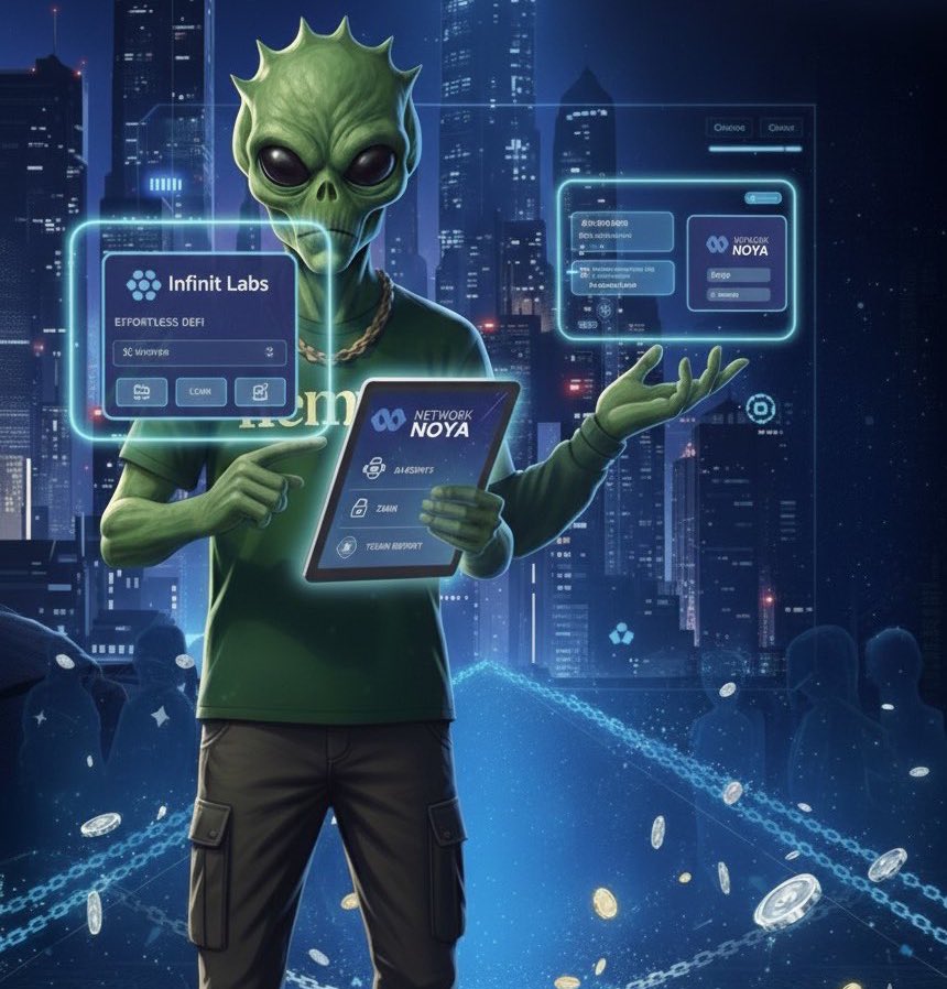 gm, fam!

it’s a new day to stay locked in and mark your presence on your convictions. 

so, some cool updates were dropped yesterday on $NOYA and $Infinit.

the polymarket is now live on <a href="/NetworkNoya/">NOYA.ai</a>, making it easy for us to jump straight in and place positions without