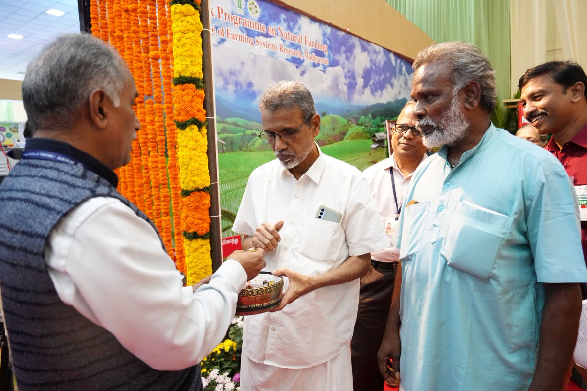 <a href="/NIFTEM_Tnj/">NIFTEM Thanjavur</a> participated in the South India Natural Farming Summit 2025 on 19th November 2025. Our team engaged in sessions and demonstrations promoting sustainable and natural farming practices.

Here are the highlights from Day 1!
<a href="/MOFPI_GOI/">Ministry of Food Processing Industries</a> <a href="/PMOIndia/">PMO India</a>