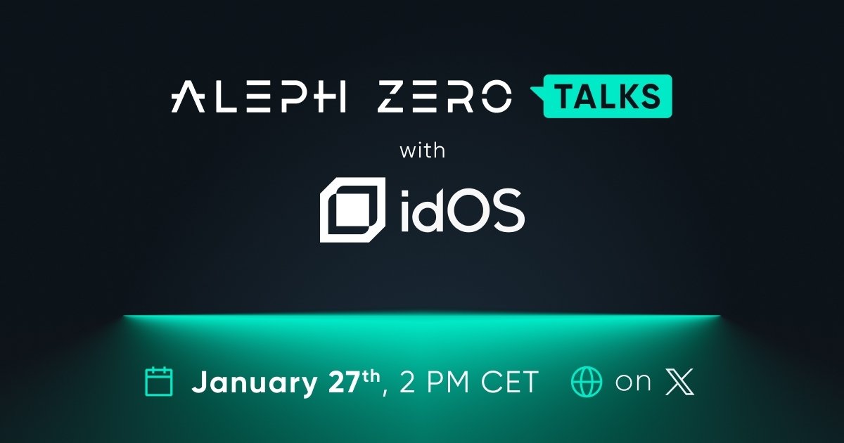 realgodspowerr's tweet photo. Gm friend
Privacy-focused chains like @Aleph__Zero need privacy-focused identity infrastructure.
@idOS_network + Aleph Zero: Maximum privacy, full compliance, user-controlled credentials. This is how you build regulated privacy tech.
#Aleph__zero
#Web3Privacy https://t.co/Y2GGK9wG7o