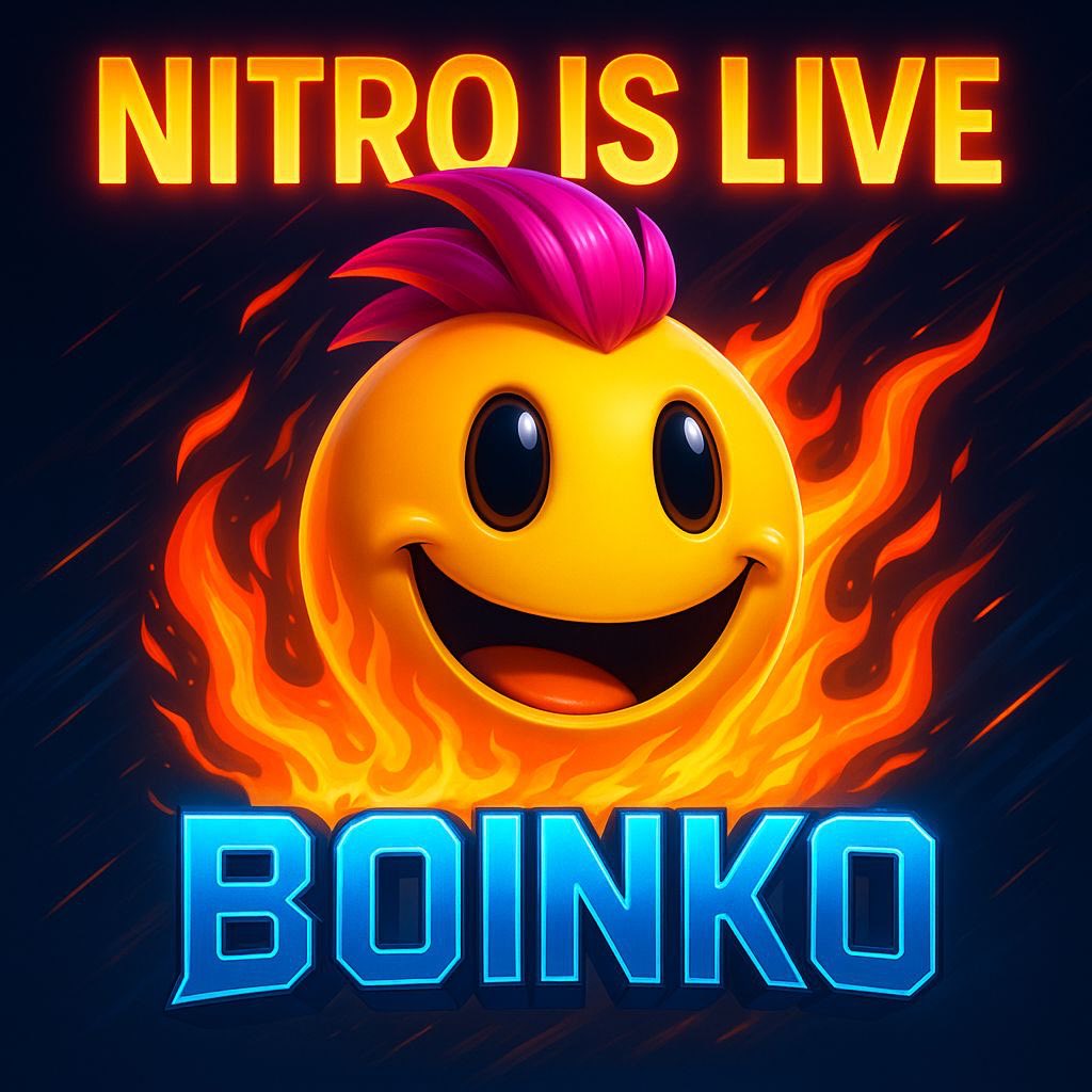 olaweb07's tweet image. 🚀 BOINKO NITRO BOOST IS LIVE! ⚡🔥

The bounce just got WAY crazier.
Boinko has officially unlocked NITRO MODE faster, louder, and wilder than ever.

If you thought the community was lit before…
Wait till you see what happens when we hit BOOST. 💥🐸

Strap in. Boost up. Boinko…