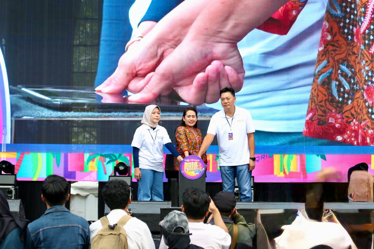 HelloFello City 2025 sukses digelar! 🎉
Hiburan, edukasi, digital payment experience, hingga perlindungan asuransi gratis dari MNC Life hadir untuk bikin festival makin aman &amp; nyaman.

“Entertainment Meets Protection” untuk generasi muda! ✨ #HelloFelloCity2025 #MNCLife