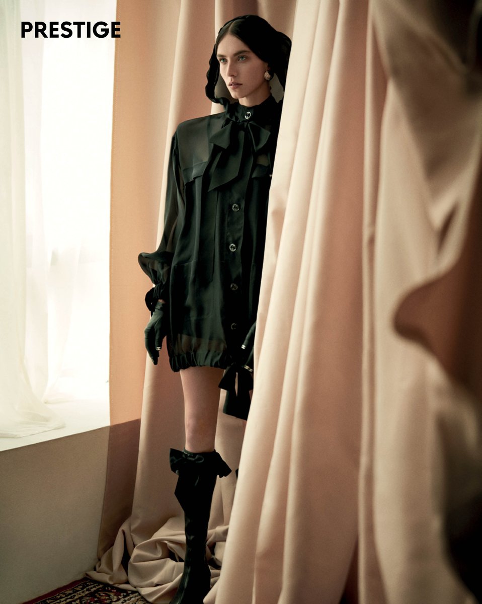 Prestige_Mag's tweet image. BEYOND THE RANGE - An intriguing dichotomy plays out between the rigours of Puritan modesty and the uncompromising strength of femininity.

Get your copy of Prestige Indonesia Magazine here tokopedia.com/prestigeindone…