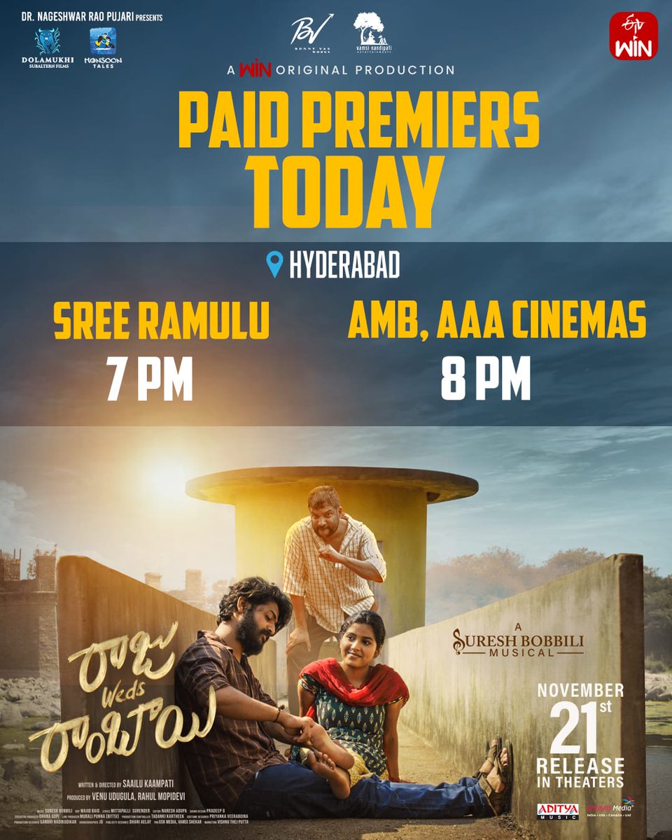 ప్రేమకు ప్రేమే శాశ్వత శత్రువు #RajuWedsRambai