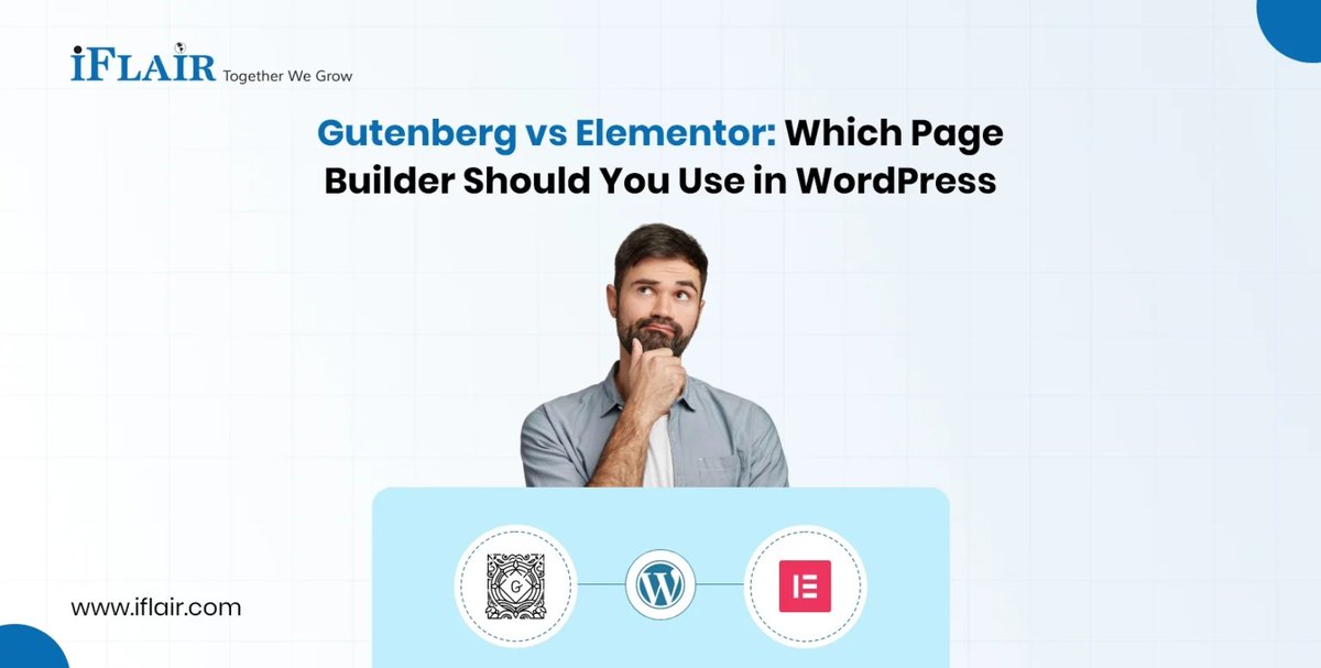 iFlairWebTech's tweet image. In 2025, building a professional and high-performing website is more accessible than ever, thanks to WordPress and its ecosystem of page builders.
Read More, iflair.com/gutenberg-vs-e…
#WordPress #WebDesign #PageBuilder #Gutenberg #iflair