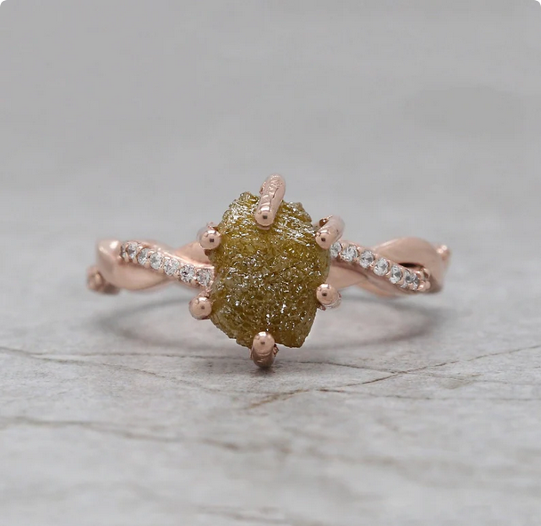 FDJewels's tweet image. Rough Yellow Color Diamond Ring 3.34 Ct 8.50 MM Crystal Rough Diamond Ring 14K Solid Rose Gold Silver Engagement Ring Gift For Her QK1038

ETSY : etsy.com/in-en/listing/…

#RoughDiamondRing #YellowDiamondRing #CrystalDiamondRing #RawDiamondRing #NaturalDiamond #14KGoldRing
