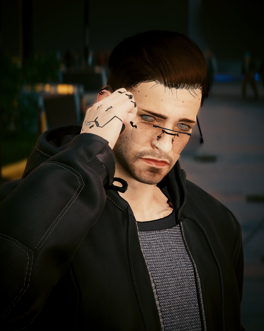Jendocino's tweet photo. Back on my new OC, like bro wtf did the FIA do to you... Last pic is him currently.
#Cyberpunk2077 #Cyberpunk2077Photomode #OC #MascV #VirtualPhotography #VPWorld #VP https://t.co/vaspGOP8Zj