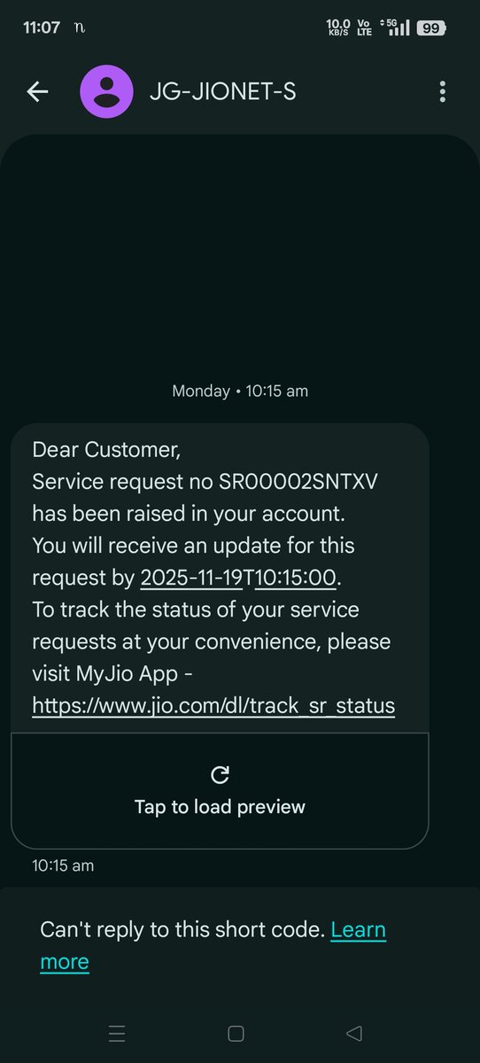dghosh911's tweet photo. @JioCare Hello Ultra Pro Sloths . I placed a New Sim order on 14th November by paying Rs.349/-. Today is 20th November but I haven't received the new Sim yet. Previously one of your CCE has registered a complaint but the resolution is yet to come. Lol. 
Is this how you operate? https://t.co/paZisg1XPd