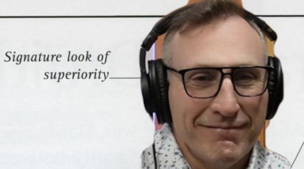 _JRobles71's tweet image. How I imagine he’s watching rn after pumping Ian Moore’s tires on the newest Beeker episode