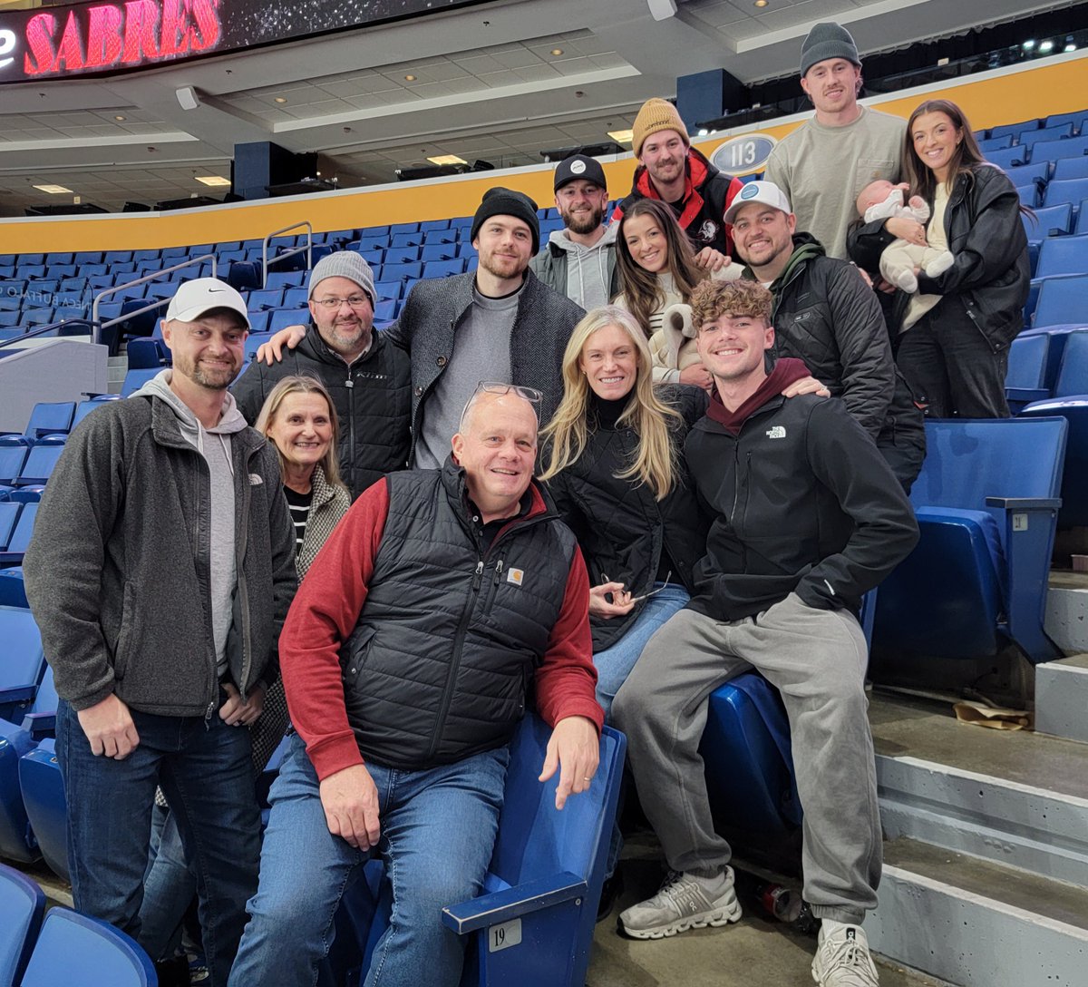 STORY: Elmira's John Beecher wins in debut game for NHL's Calgary Flames at the Buffalo Sabres: mytwintiers.com/williams-sport…