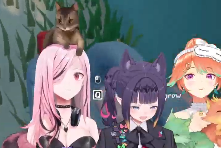 IdiotIlluminati's tweet image. I absolutely love Myth. It&apos;s so heartwarming to see them having fun like this after all these years. You can tell they implicitly trust each other.  ❤️🧡💜 #calliolive #kfp #takotime