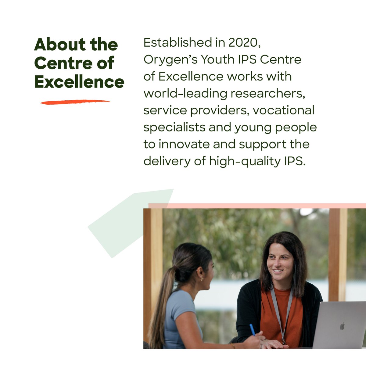 orygen_aus's tweet image. As the most effective evidence-based supported employment program used in mental health services worldwide, IPS is all about supporting young people into meaningful work and study – and so is Orygen&apos;s Youth IPS Centre of Excellence 🧵

#InclusionAtWorkWeek