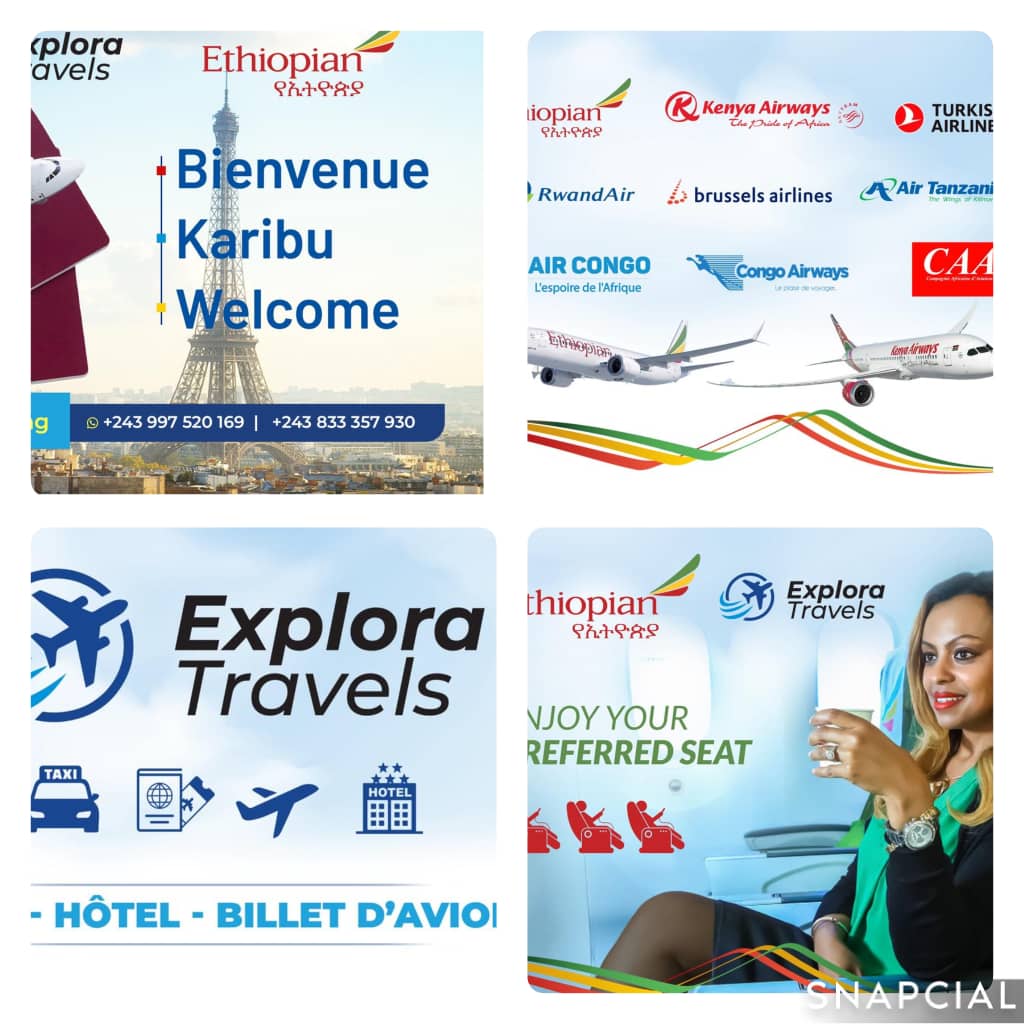 UwotiJunior's tweet image. #SudKivu : Voyagez avec #Explora #Travels partout dans le monde et profitez de nos services complets.Contactez-nous dès maintenant et soyez  le premier à en témoigner. Nos coordonnées : +243 997520169, 833357930,853212336.