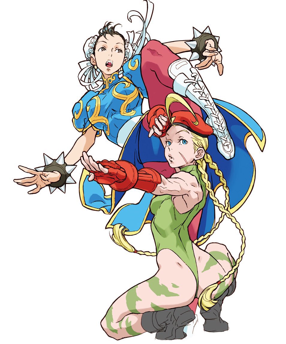 YamamotoElios's tweet image. Chun Li and Cammy artwork By Kinu Nishimura

#ChunLi #CAPCOM #streetfighter #illustration #CammyWhite #artwork