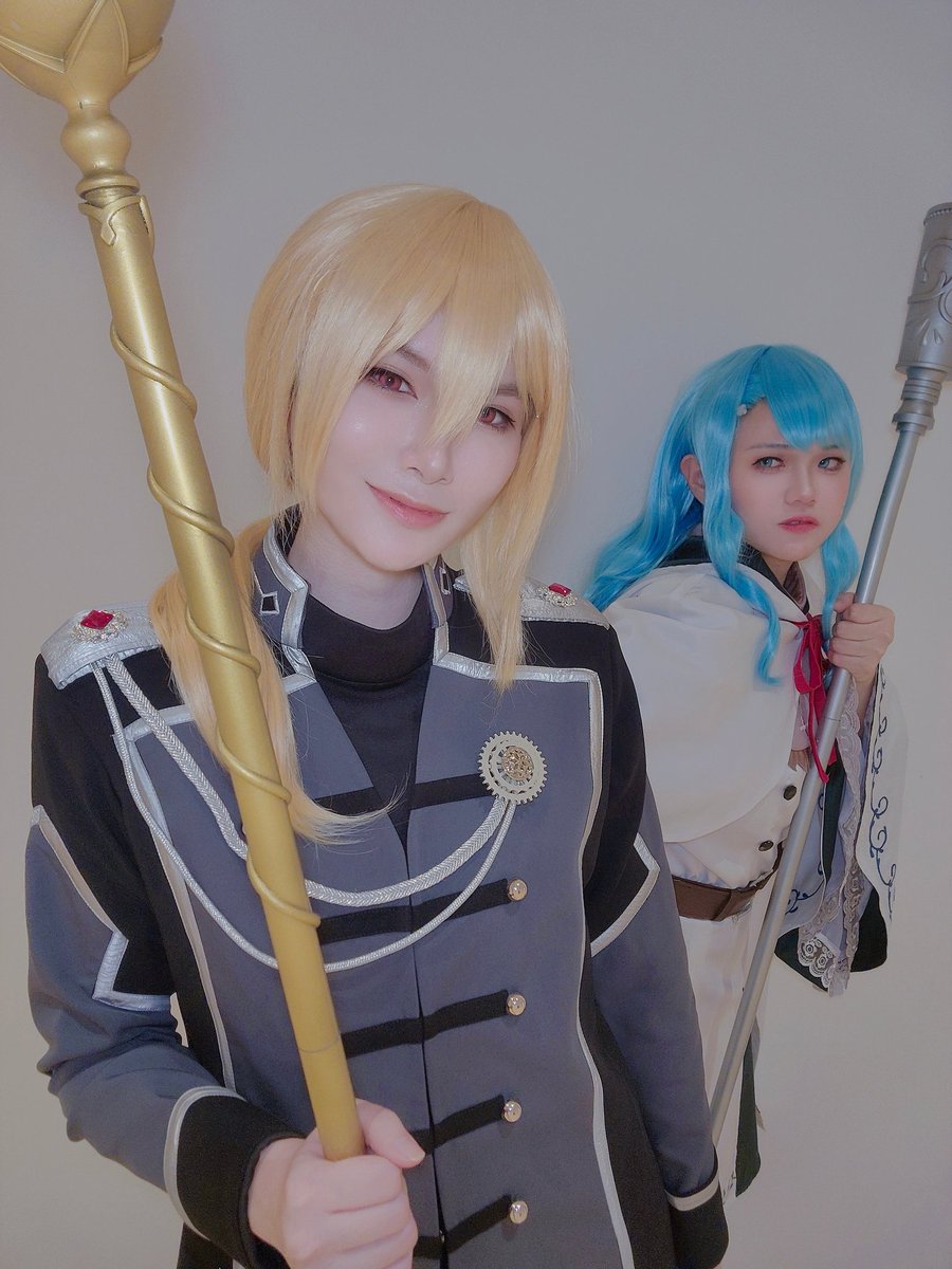 LetMiaRest's tweet photo. #魔法世界の受付嬢になりたいで
#コスプレ
#我想在魔法世界当接待小姐 #thesorcerersreceptionist #cosplay 

ナナリー @letmiarest 
アルウェス @_nikorik0 https://t.co/dZ8hNeiFdE