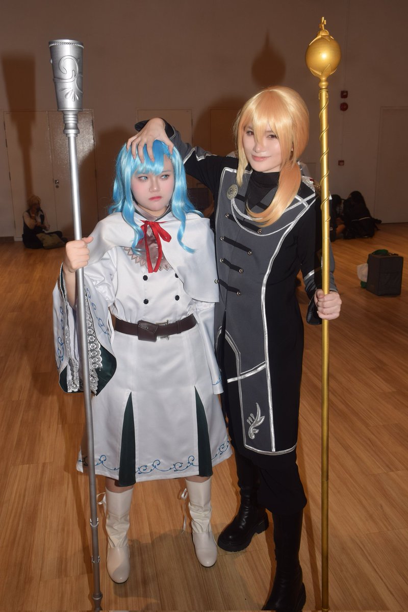 LetMiaRest's tweet photo. #魔法世界の受付嬢になりたいで
#コスプレ
#我想在魔法世界当接待小姐 #thesorcerersreceptionist #cosplay 

ナナリー @letmiarest 
アルウェス @_nikorik0 https://t.co/dZ8hNeiFdE