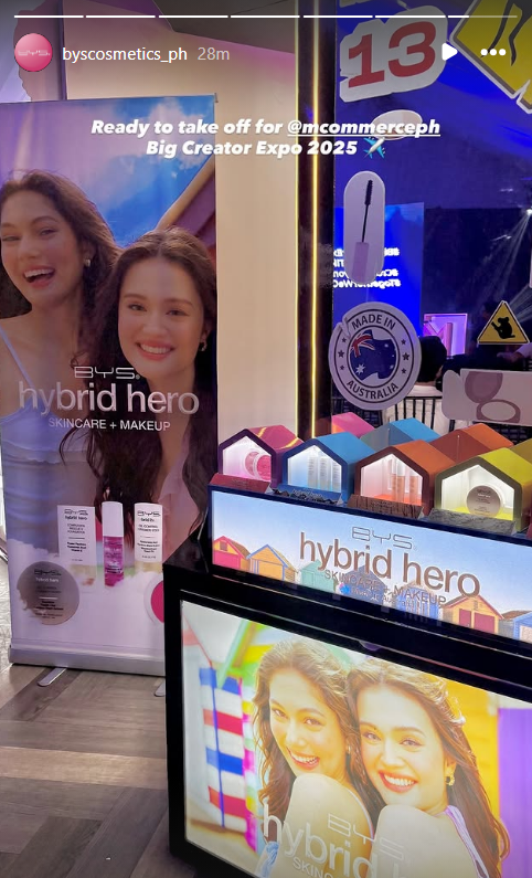 sohcahtoa27's tweet image. Another ChaKira x BYS crumbs. Wish they have this kind of setup also at the department stores. 😍