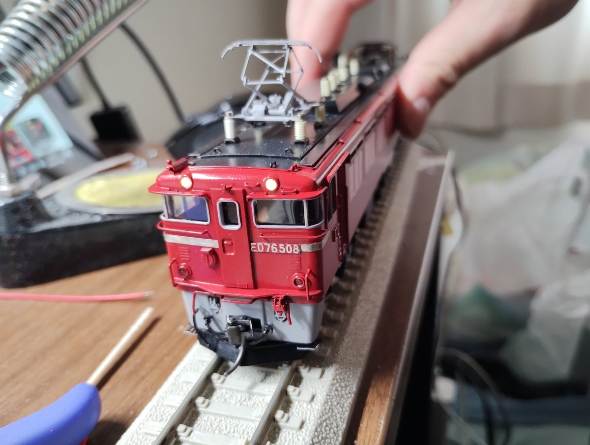 oumi_model's tweet image. 電飾。
これで夜もバッチリよ