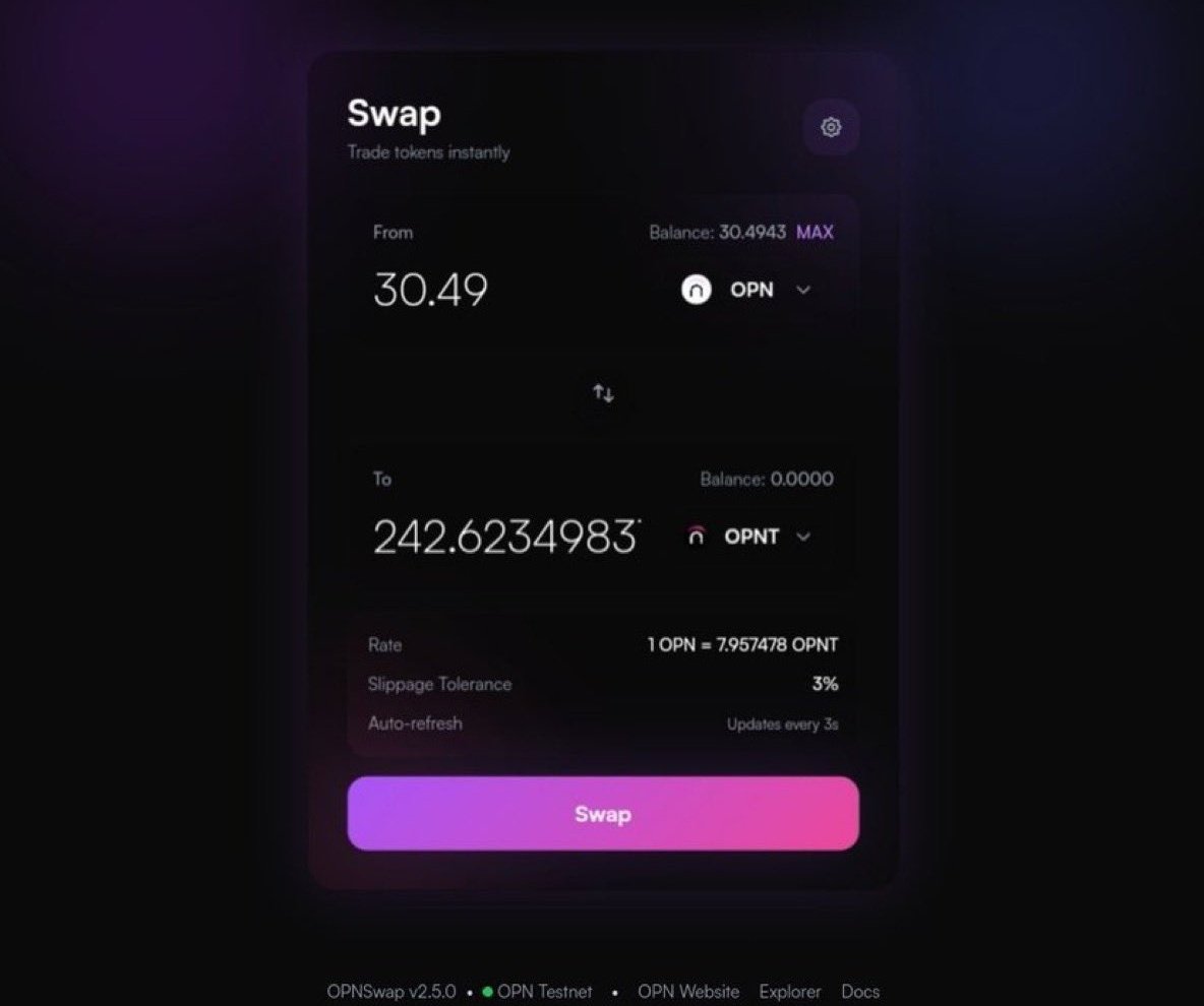 Henrytheefirst's tweet image. Just grabbed my daily $OPN from the @IOPn_io testnet and moved it straight into OPNT. Smooth as always.

Also heads up, the OPN tokenization platform drops tomorrow.
If you haven’t turned on notifications yet, this is the moment.

Phase 1 wraps up in just three days, and the…