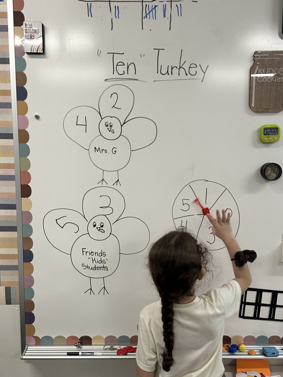 ngriffith106's tweet photo. A friendly game of 10 Turkey is a great way to flex our math brains. Reviewing number combinations while also comparing numbers. #rockyourrole #wearedegan #onelisd https://t.co/4hp4VUx8gh