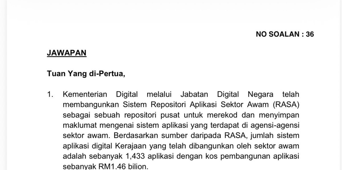 syahir's tweet image. Cakap pasal app SaveME 999 semalam, rupa-rupanya Kerajaan ada 1,433 apps dengan kos pembangunan RM1.46 bilion (purata kos RM1.018 juta satu app). 

و ت ف ؟ banyak gila apps apa benda Kerajaan buat ni?