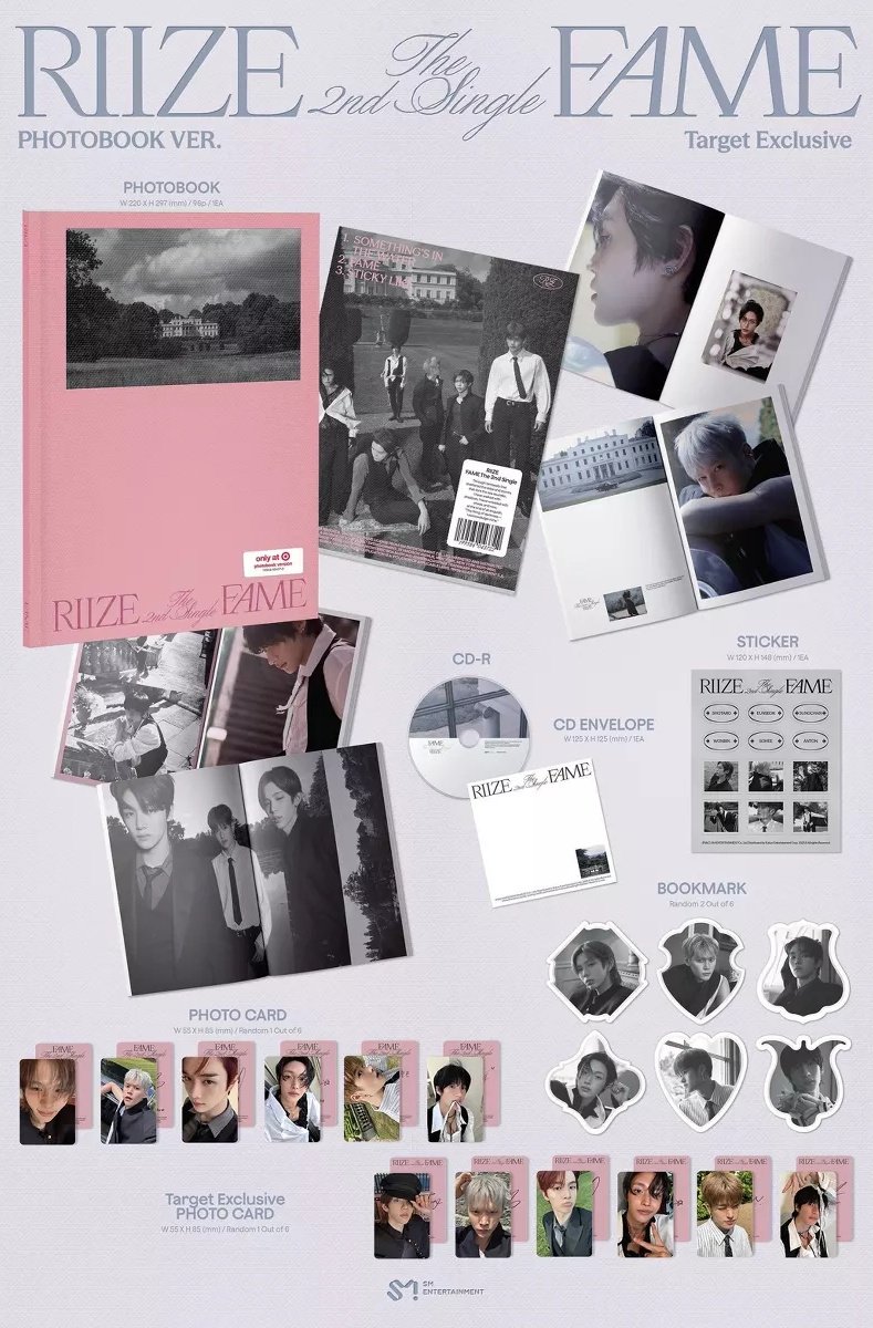 🎸⋆⭒˚｡⋆ RIIZE ALBUM FAME DETAIL ALBUM US exclusive Target