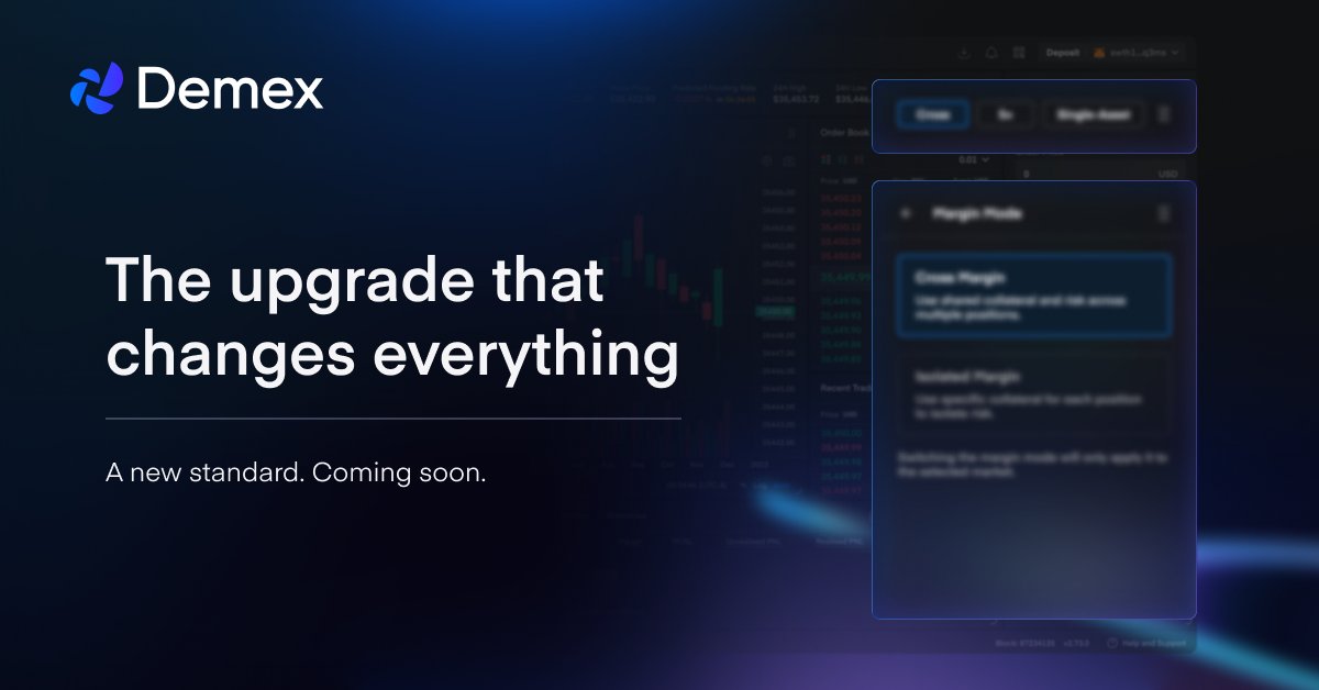 demexchange's tweet photo. Capital shouldn’t be confined.
Soon, it won’t be. https://t.co/p7lSGkU0zq