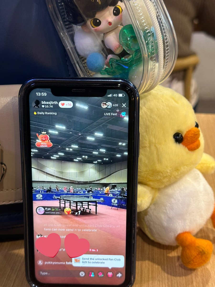 ash_myieow's tweet image. Lets go!! Im nervous🥹🥹🥹

BAS TABLE TENNIS MATCH

#BbasKingCup2025
#บาสเด็กอ้วนที่แท้จริง