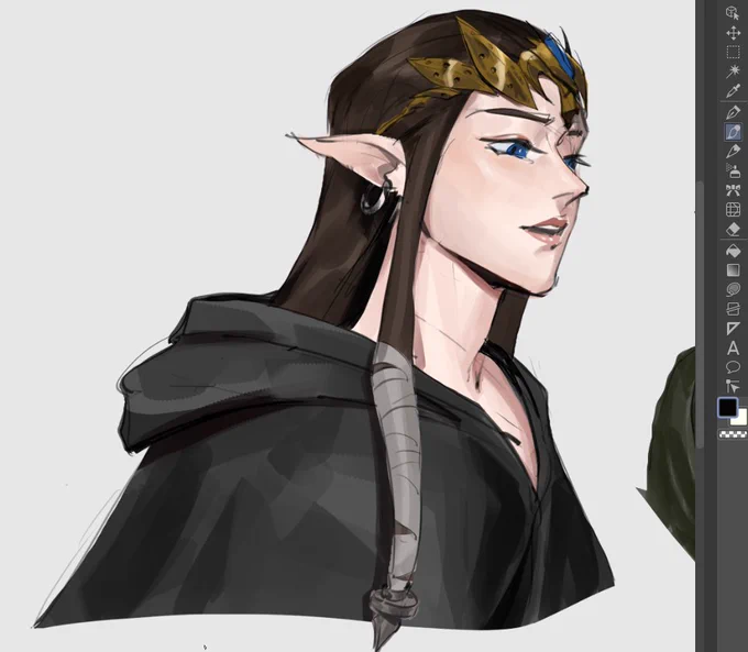 ok last sketch for the night for REAL this time #Zelda