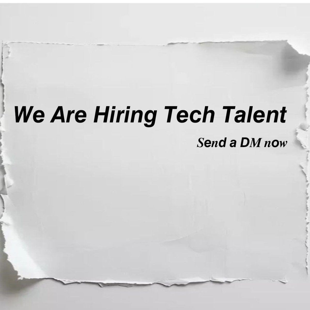 EzekielCrrypt's tweet image. Hiring Skilled Tech Professionals 

If you have solid experience in any tech-related field  whether you&apos;re a developer, UI/UX designer, business developer, project manager, or another technical role 

Dont miss this opportunity.

 Send me a DM if you&apos;re interested.
 repost so…