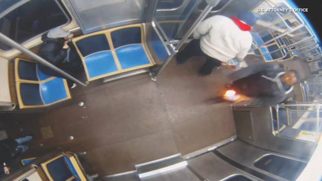 Man accused of setting a woman on fire on a Chicago train is charged with terrorism