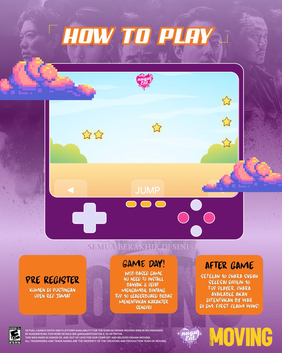 nuguenteam's tweet photo. Now that you know the charas, here’s how to actually play and snag them ↓ see you tomorrow!
#MOVING #SINGINBIO https://t.co/vV0aSDm1On
