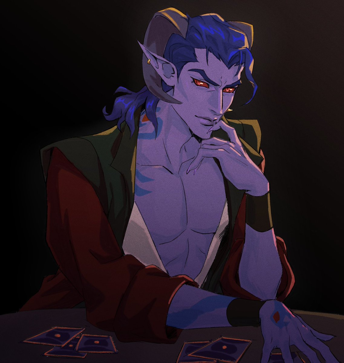 burning_dollz's tweet image. Happy Mighty Nein release day! So proud and thankful for the amazing crew behind this show 💜