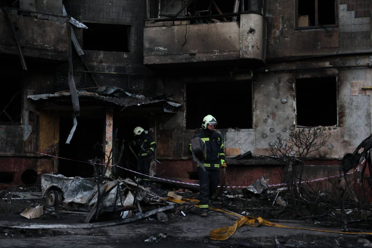 Rescuers are working through the night to find 26 people thought to be still under the rubble of hi-rises destroyed by ruzzia's cruise missile in Ternopil

The toll is now 26 civilians killed and 142 injured

tRump won't act, but you can—send Wild Hornets to destroy the ruzzian