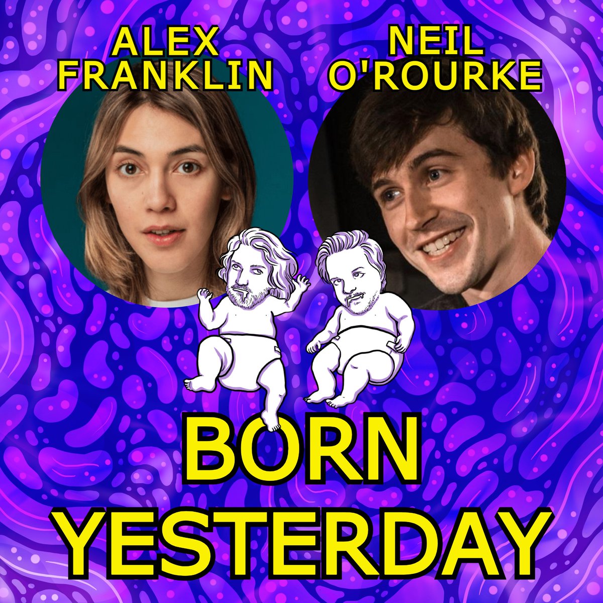 AlexyBennett's tweet image. A new episode of BORN YESTERDAY @BYesterdayPod is OUT NOW with @AlexFranklinHi + Neil O'Rourke joining @SomeNiceFun and I. Listen to the show wherever you get your podcasts.
Spotify - open.spotify.com/show/1hVArM2zQ…
Apple Podcasts - podcasts.apple.com/gb/podcast/bor…
Acast - shows.acast.com/born-yesterday
