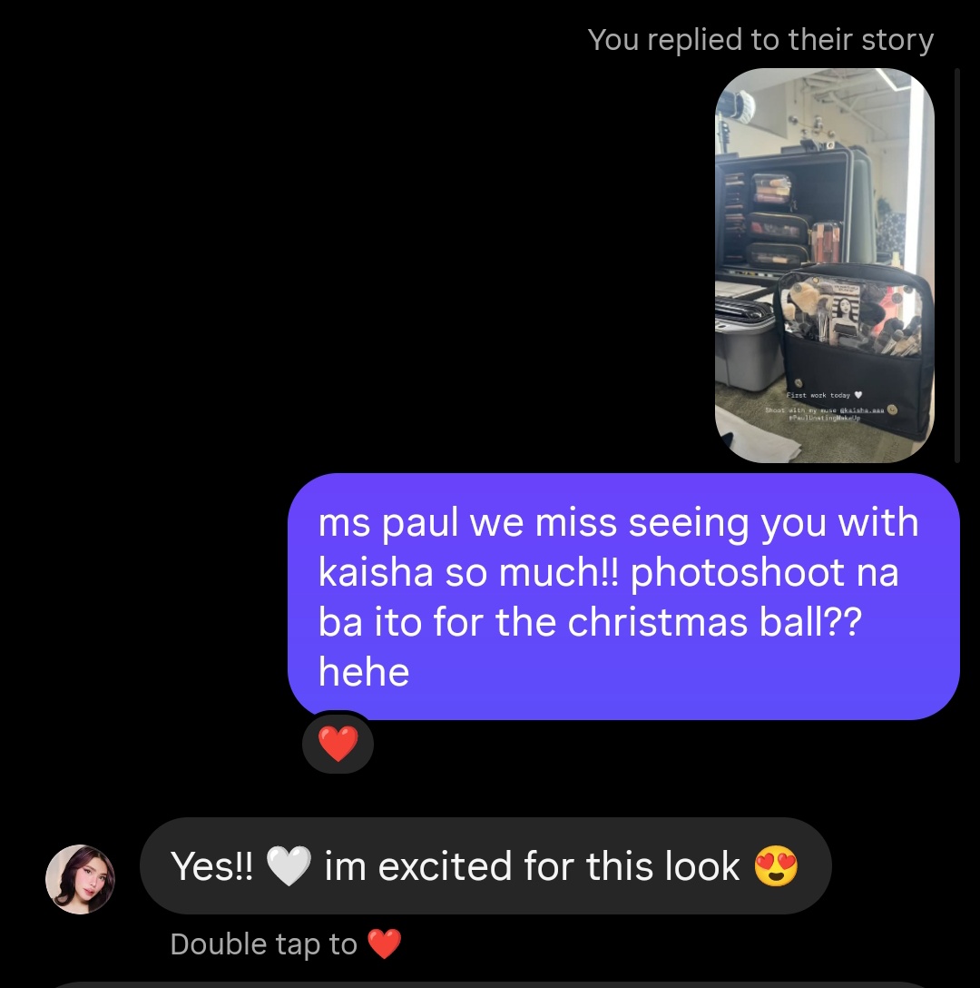 jnkaishurr's tweet image. wHAAAT? ms paul replied to me!? 😲 okayy now I&apos;m extra excited for her look on sunday!