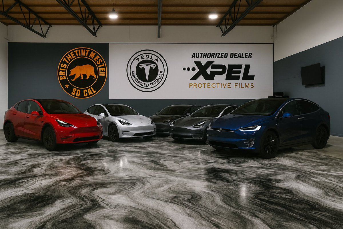 CRISTHETINTMAS1's tweet photo. ⚡️ Cris The Tint Master x My Tesla Calimesa

Proud Tesla Authorized Shop 💯

�� Tint • PPF • Chrome Delete • Lights Tint
🔥 Pro installs with Tesla-approved standards
🔥 All Tesla models welcome
📍 Calimesa, CA
📞 909-570-9954
✨ Quality your Tesla deserves. https://t.co/VoyJD3duvQ