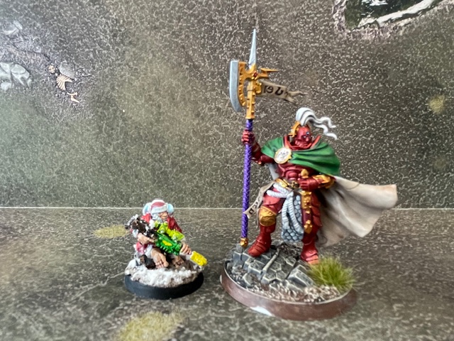 ストアに持ってきていただいたアイテムのご紹介！
ソウルブライトとホリデーデザインのミニチュア！

プラスチックキットをビルド、ペイントしてかっこいい作品を作り上げよう！

ウォーハンマーストアではミニチュアもカラーも塗装道具も手に入るぞ！