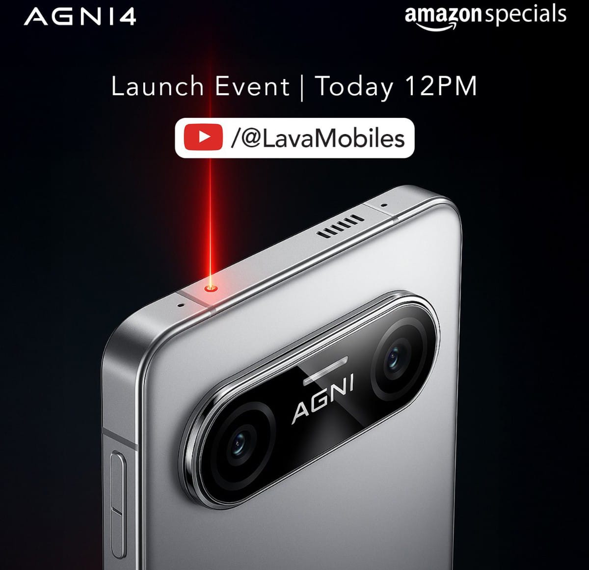 Lava Agni 4 launches today at 12 PM.

Watch the event live on YouTube 👇🏻

youtube.com/live/VvRmZ8x5T…