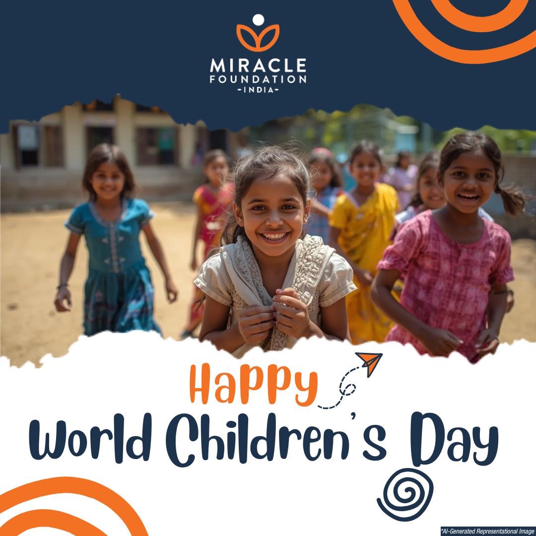 Today, as we celebrate #WorldChildrensDay, we celebrate their voices, their dreams, and their right to be heard. Their ideas, hopes, and questions deserve space every single day. When we truly listen, we learn what a better world can look like — through their eyes. 

At Miracle