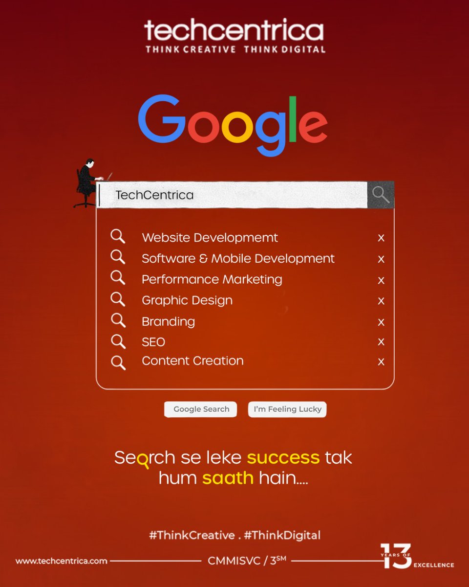 Tech_Centrica's tweet image. Techcentrica: Your partner from search to success.
Web Dev • App Dev • Marketing • Branding • SEO • Content — all in one place. 🚀

#techcentrica #growtogether #creatorcommunity #explorepage #commentbelow #leadgeneration #leadgenerationexperts #Groww