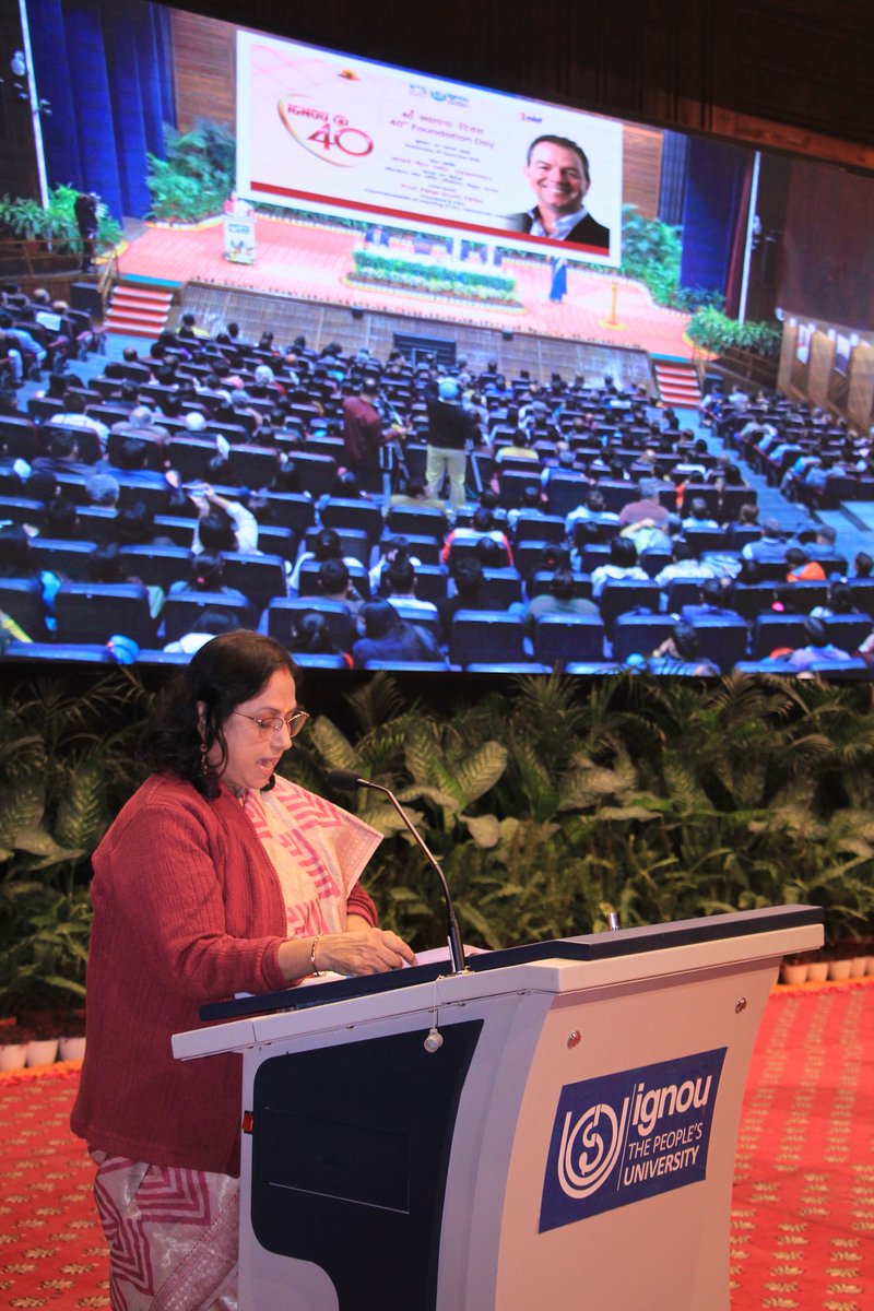 #40thfoundationdayignou