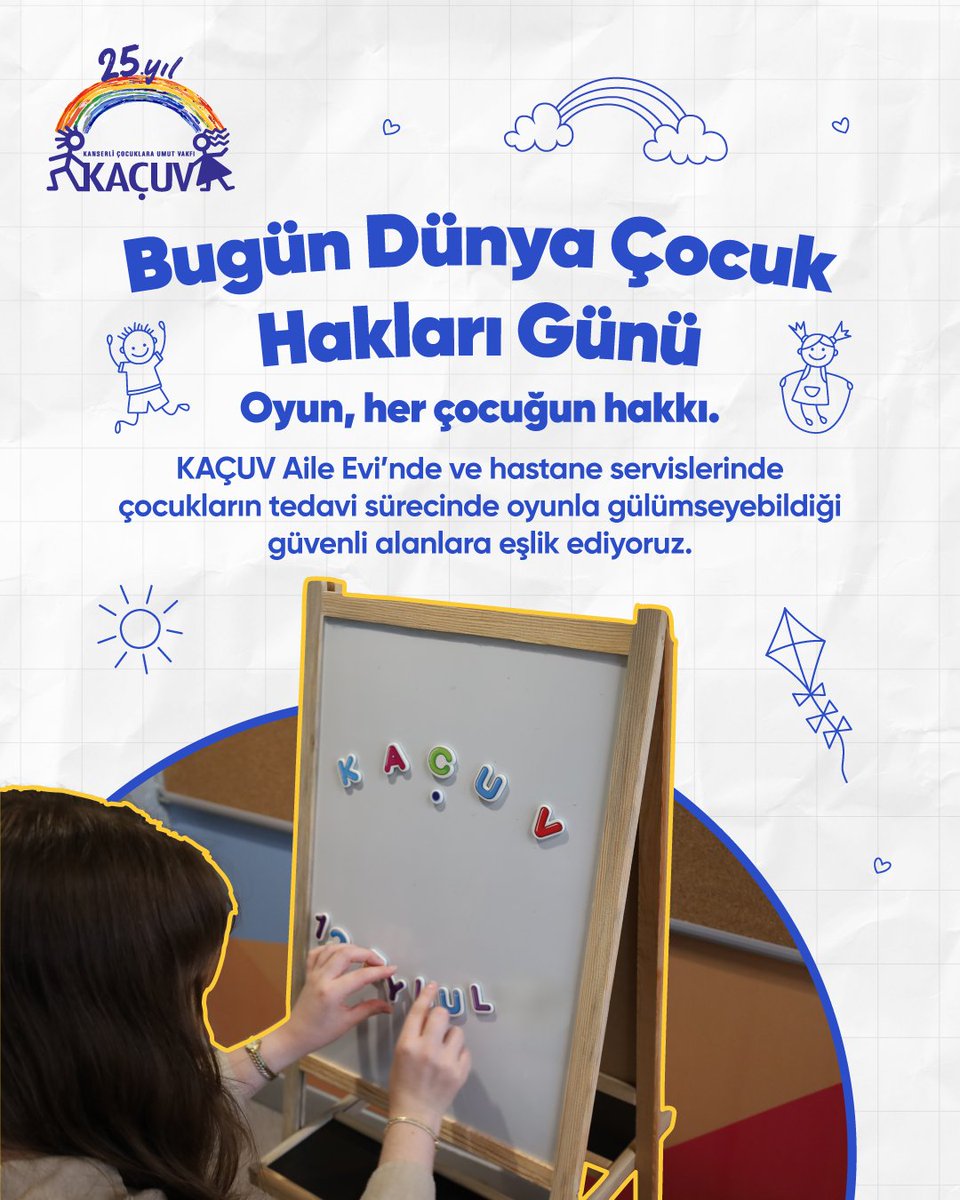 Her çocuğun güvenle büyüyebildiği, haklarına saygı duyulan, fırsatlara eşitçe ulaşabildiği bir dünya mümkün.

Tüm çocukların özgürce gülümseyebildiği, umutla yarınlara bakabildiği bir gelecek diliyoruz. 💛🌍✨