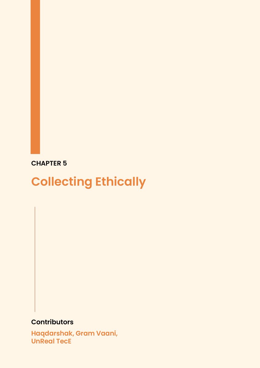 UnRealTecELLP's tweet image. We’re delighted to announce that UnReaL-TecE LLP has contributed to Chapter 6 of the newly released 1st Edition of the Field Guide for Inclusive Language AI in India by BHASHINI – Digital India BHASHINI Division.

Find full field guide here:
bhashini.gov.in/gyankosh?tab=b…